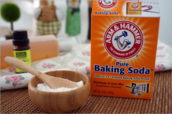 Sử dụng baking soda - sản phẩm vệ sinh tự nhiên 