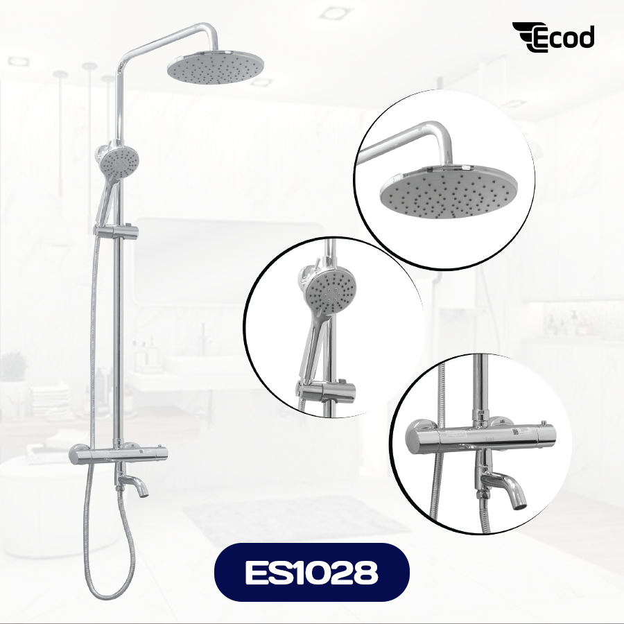 Chọn vòi sen inox 304, kính cường lực hoặc nhôm chống nước để đảm bảo độ bền lâu dài.